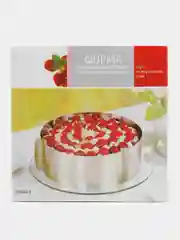Кольцо для выпекания или сборки (раздвижное) 16-30 / раздвижная форма для выпечки