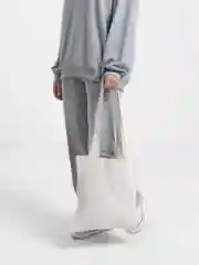 Сумка-шоппер 100% хлопок, 2 цвета