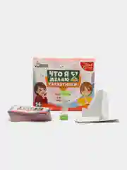 Красный детская настольная игра "Что я делаю?" из серии Кто я? и Где я нахожусь?