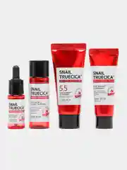 Набор миниатюр с муцином улитки Snail Truecica Miracle Repair Starter Kit, 30/30/10/20 мл
