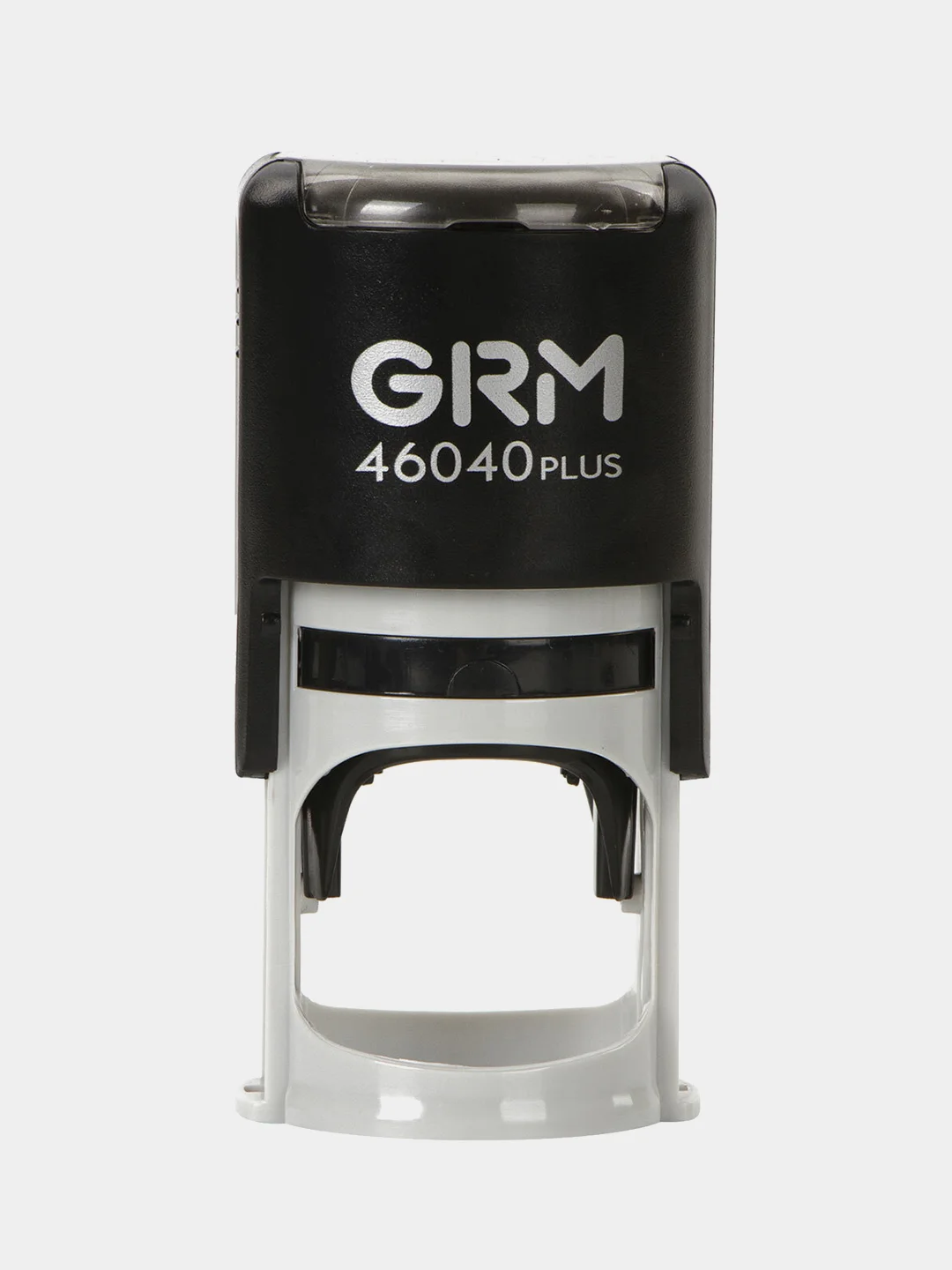 Оснастка для печатей, оттиск D=40 мм, синий, Grm 46040, корпус черный, крышка, подушка