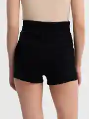 Черный джинсовые шорты