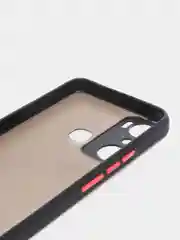 Черный чехол для Infinix Hot 20i / Инфиникс Хот 20Ай, пластиковый, матовый