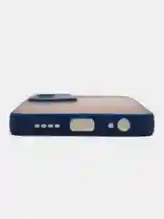 Темно-синий чехол Tecno Pova Neo 2 Техно Пова Нео 2, пластиковый, матовый