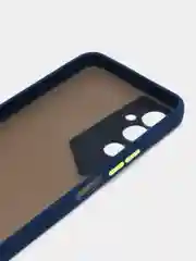 Темно-синий чехол Tecno Pova Neo 2 Техно Пова Нео 2, пластиковый, матовый