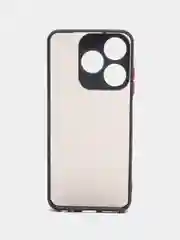 Черный чехол Tecno Spark 10 / 10C, Спарк 10 / 10С, пластиковый, матовый