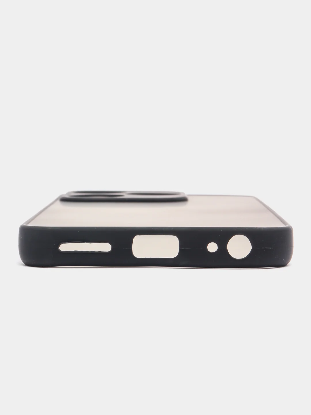 Черный чехол Tecno Spark 10 / 10C, Спарк 10 / 10С, пластиковый, матовый