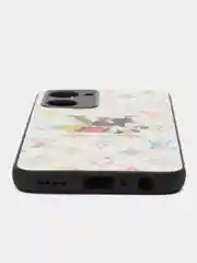 Молочный чехол с рисунком на Realme 10 4G (Реалми 10 4G)