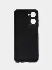 Тёмно-коричневый чехол с рисунком на Realme 10 4G (Реалми 10 4G)