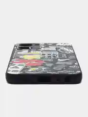 Белый чехол с рисунком на Realme 10 Pro 5G (Реалми 10 Про 5G)