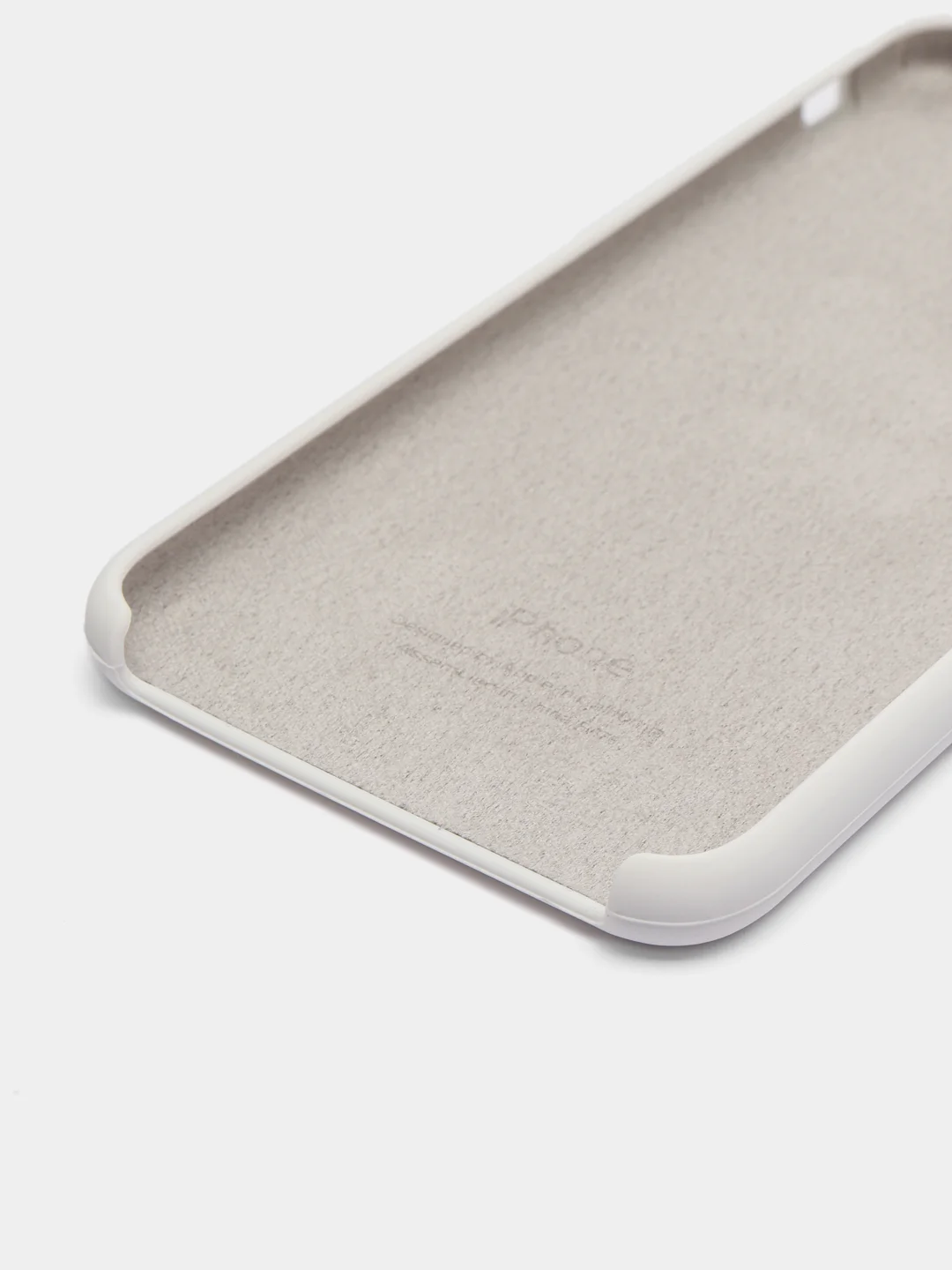 Белый чехол для iPhone 7 Plus / 8 Plus силиконовый, Silicone case