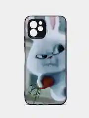 Белый чехол с рисунком на Huawei Nove Y61 (Хуавей Нова У61)