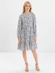 Белый платье женское, свободного кроя