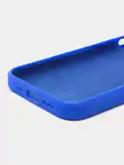 Индиго чехол Silicone Case iPhone 11, 13, 14, Pro, Max, с закрытым низом, айфон, силикон кейс