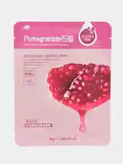 Алый маска для лица тканевая, 1-5 штук