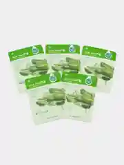 Мятный маска для лица тканевая, 1-5 штук