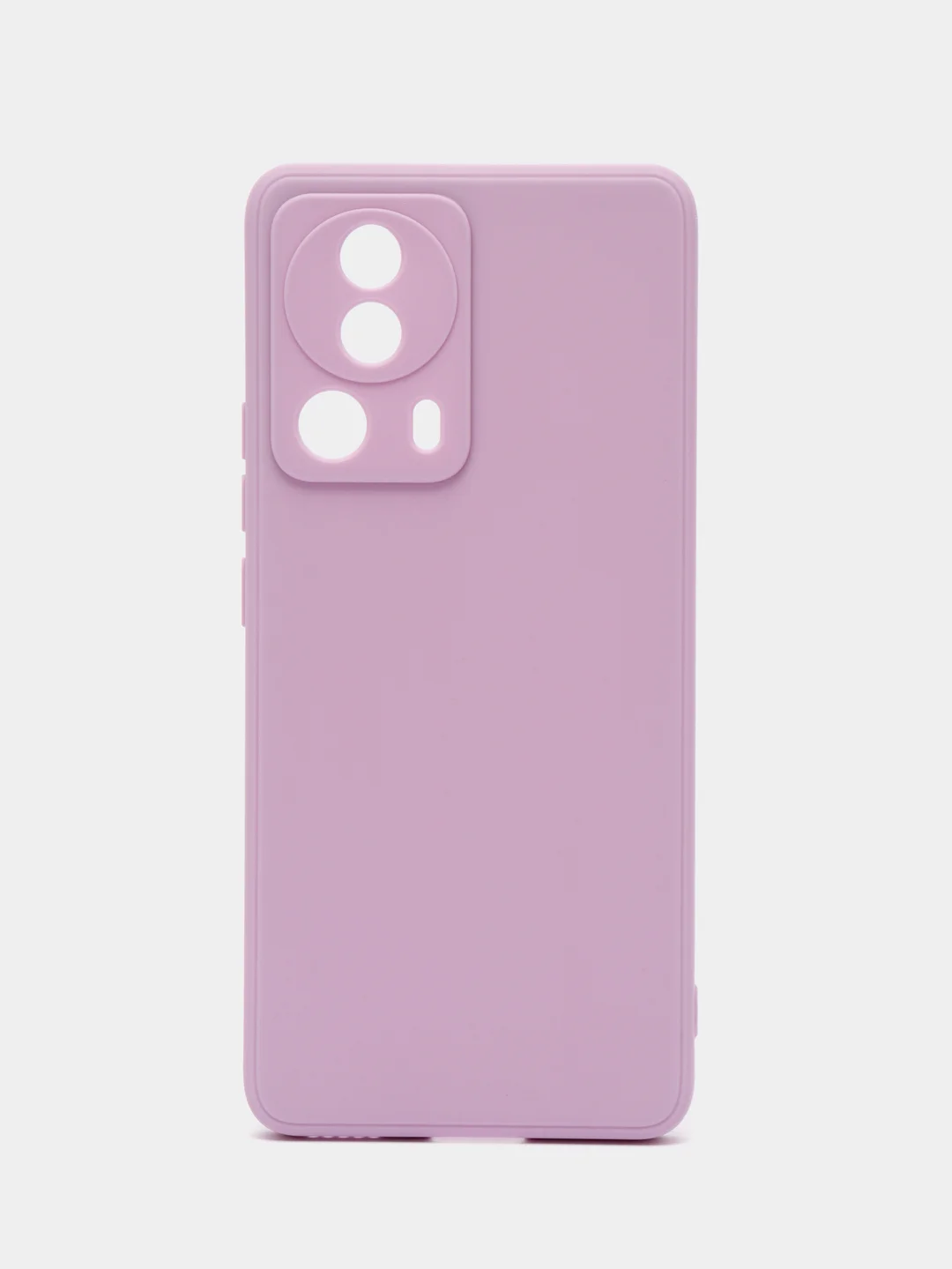 Лавандовый чехол для Xiaomi 13 Lite силиконовый (Ксиоми 13 лайт), силиконовый, c защитой камеры