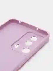 Лавандовый чехол для Xiaomi 13 Lite силиконовый (Ксиоми 13 лайт), силиконовый, c защитой камеры