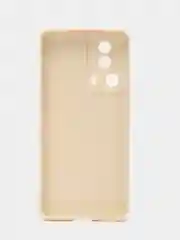 Молочный чехол для Xiaomi 13 Lite силиконовый (Ксиоми 13 лайт), силиконовый, c защитой камеры
