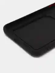 Черный чехол для iPhone 7, 8 Plus (Айфон 7, 8 Плюс) с карманом для карт