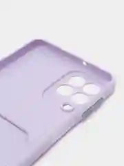 Лавандовый силиконовый чехол для Samsung Galaxy M53 5G (Самсунг Галакси М53 5Ж) матовый