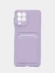 Лавандовый силиконовый чехол для Samsung Galaxy M53 5G (Самсунг Галакси М53 5Ж) матовый