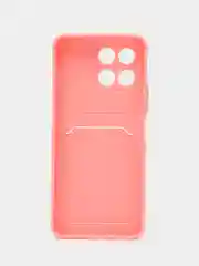 Пудровый силиконовый чехол для Honor X6 4G, X8 5G 2022, 70 Lite (Хонор Икс6 4Ж, Икс8 5Ж, 70 Лайт)
