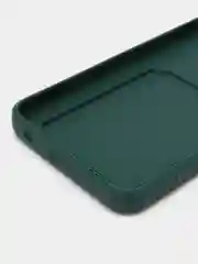 Тёмно-зелёный силиконовый чехол для Honor X6 4G, X8 5G 2022, 70 Lite (Хонор Икс6 4Ж, Икс8 5Ж, 70 Лайт)