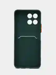 Тёмно-зелёный силиконовый чехол для Honor X6 4G, X8 5G 2022, 70 Lite (Хонор Икс6 4Ж, Икс8 5Ж, 70 Лайт)