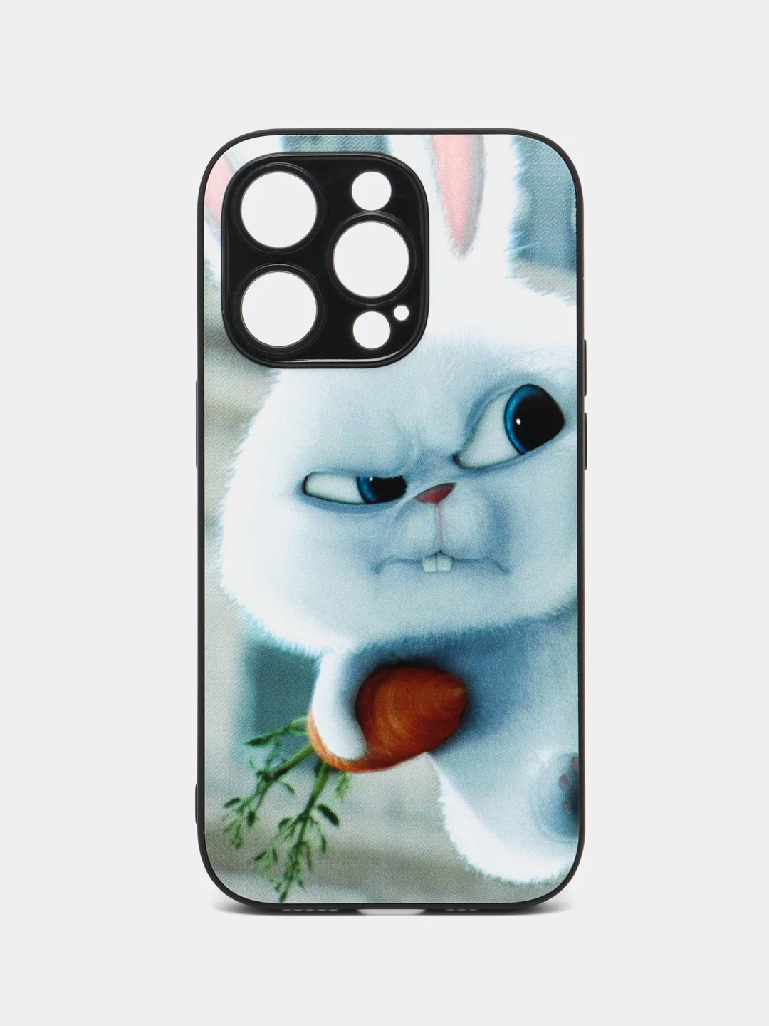 Багровый чехол с ярким рисунком на Apple iPhone 14 Pro (Айфон 14 Про)