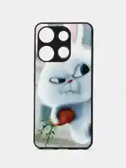 Белый чехол с рисунком на Tecno Spark Go 2023 и Tecno Pop 7 (Техно Го 2023 и Текно Поп 7)