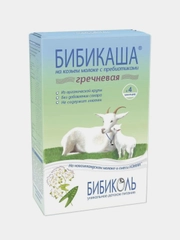 Каша детская Бибикаша гречневая на козьем молоке, с 4 мес., 200 г