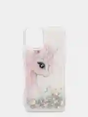 Силиконовый чехол Переливашка для iPhone 12 Mini