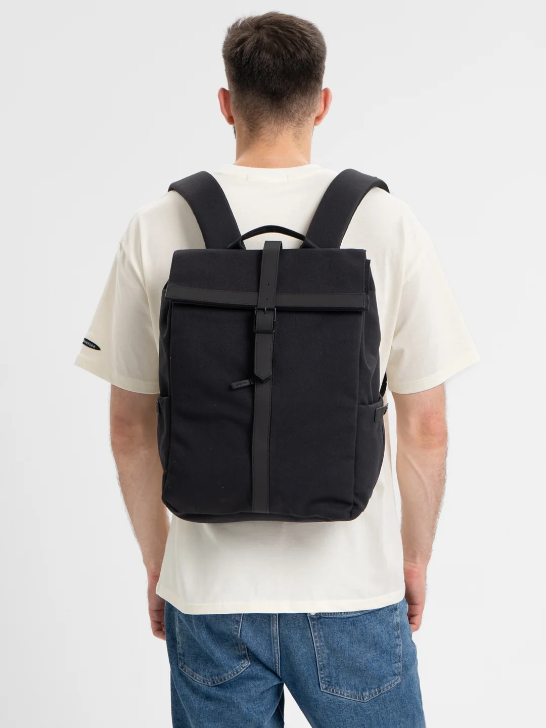 Черный рюкзак Xiaomi 90 Points Grinder Oxford Casual Backpack