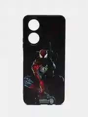 Темно-синий чехол для Honor X7 (Хонор Х7), с рисунком
