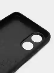Серый металлик чехол для Oppo A17 (Оппо А17), с рисунком