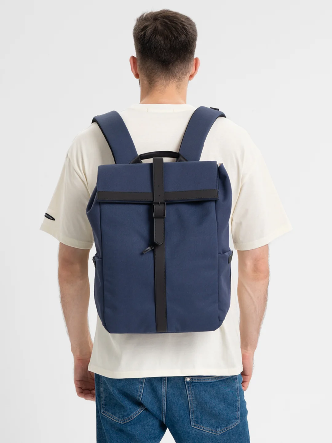 Белый рюкзак Xiaomi 90 Points Grinder Oxford Casual Backpack