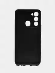 Тёмно-коричневый чехол с рисунком на Tecno Spark 8C и Tecno Go 2022 (Текно Спарк 8С и Текно Го 2022)
