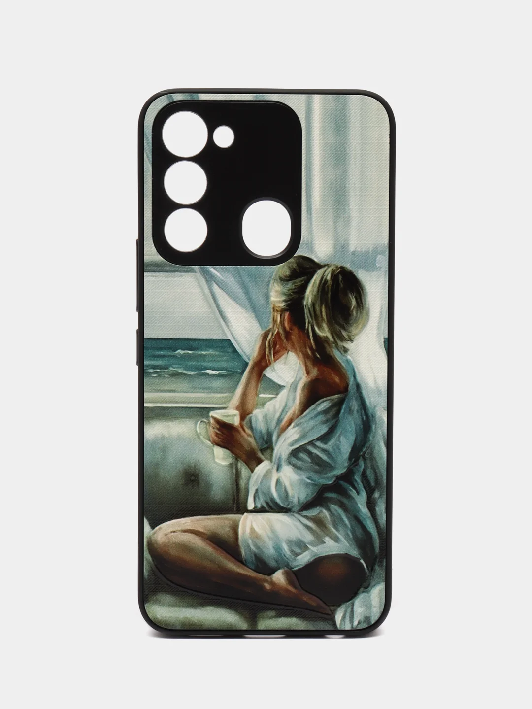 Морской чехол с рисунком на Tecno Spark 8C и Tecno Go 2022 (Текно Спарк 8С и Текно Го 2022)