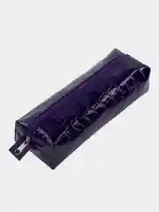 Пенал-косметичка Brauberg, крокодиловая кожа, 20х6х4 см, Ultra purple, 270848