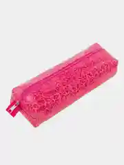 Пенал-косметичка Brauberg, крокодиловая кожа, 20х6х4 см, Ultra pink, 270850