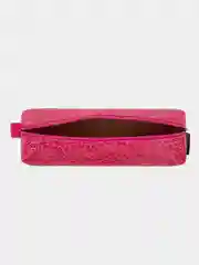Пенал-косметичка Brauberg, крокодиловая кожа, 20х6х4 см, Ultra pink, 270850
