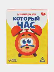 Развивающая игра "Который час", 4+