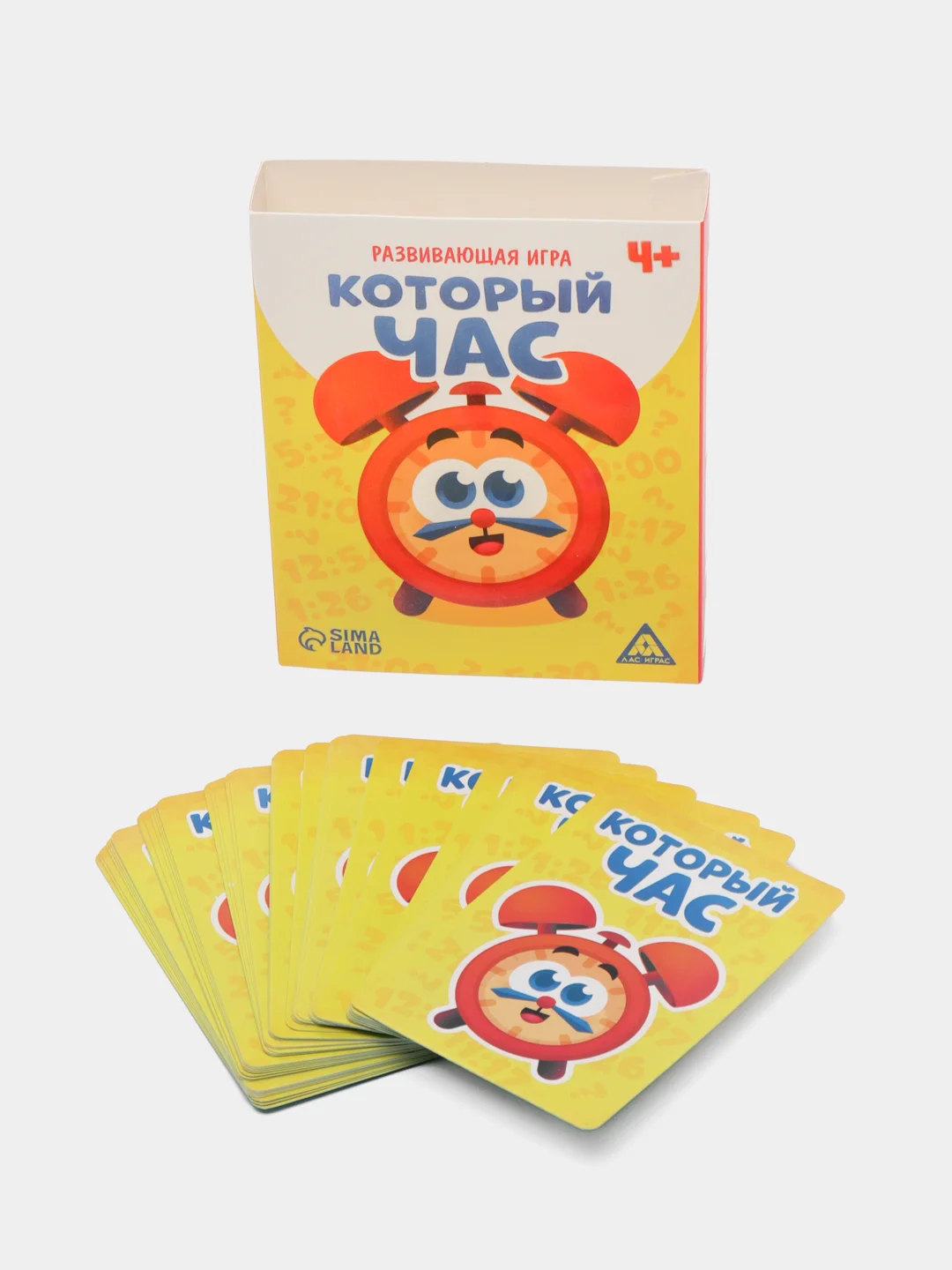 Развивающая игра "Который час", 4+