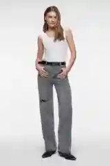 Белый майка slim вискозная на широких бретелях женская Befree