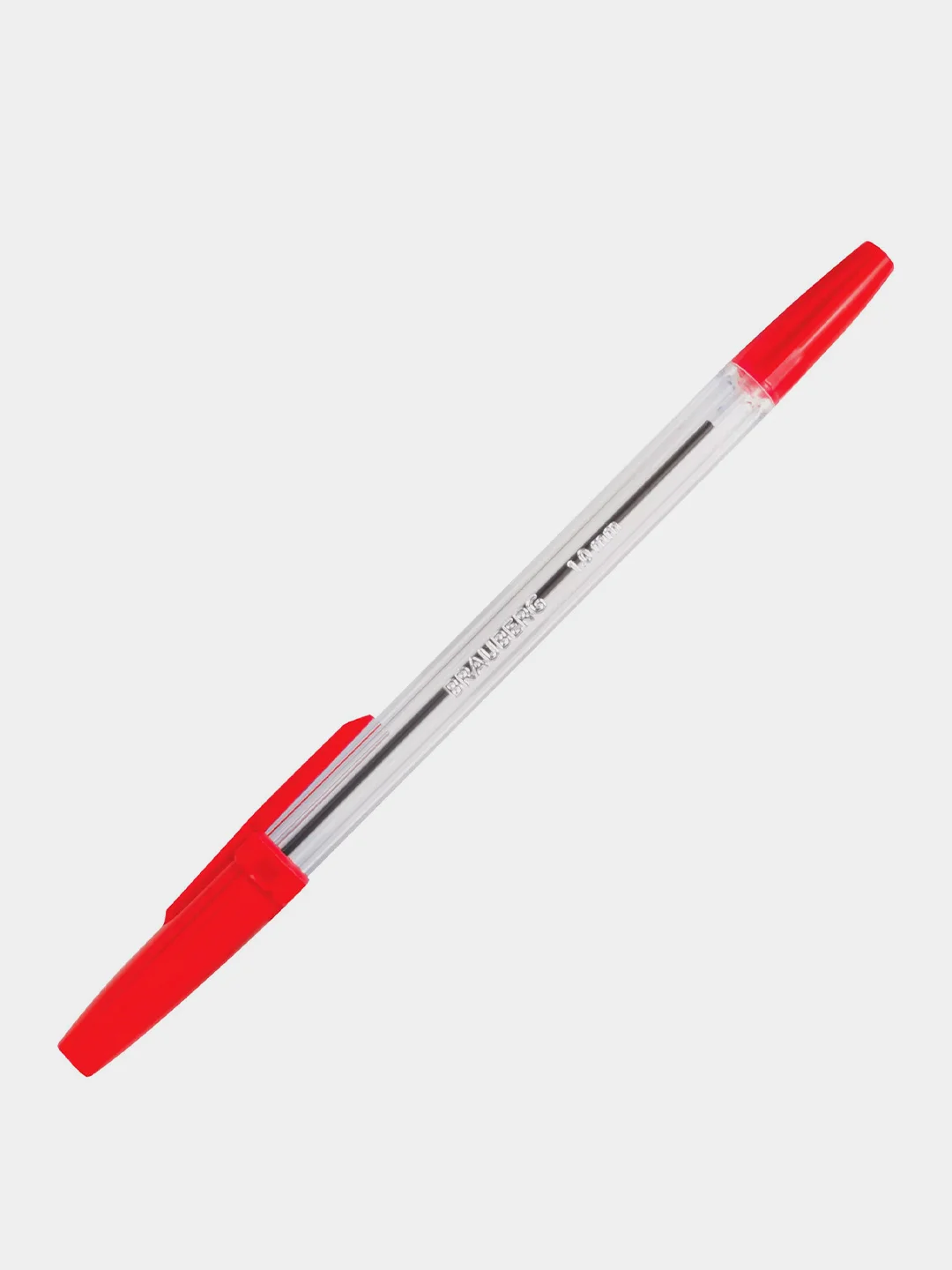 Ручка шариковая Brauberg Line, Красная, 10 шт., 141341