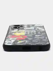Горчичный чехол с рисунком на Realme 9i (Реалми 9i)