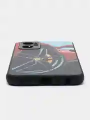 Красный чехол с рисунком на Realme 9i (Реалми 9i)