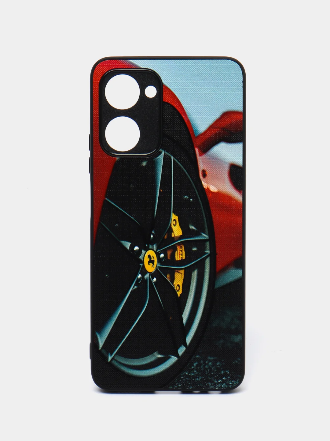 Красный чехол с рисунком на Realme 10 Pro 5G (Реалми 10 Про 5G)