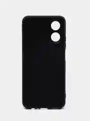 Красный чехол для Oppo A17 (Оппо А17), с рисунком